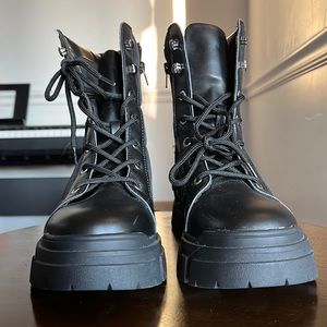 Steve Madden Combat Boots